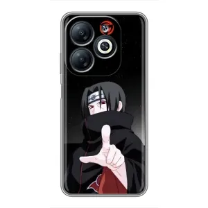 Чехлы с картинкой Итачи Учиха на Infinix Smart 8 (Итачи Знак)