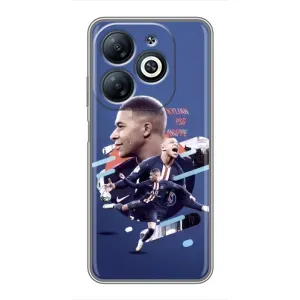 Чехол (TPU) с Футболистом на Infinix Smart 8 (Килиан)