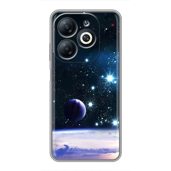 Чехол с рисунком «Космический вид» для Infinix Smart 8 Чехол с рисунком «Космический вид» для Infinix Smart 8