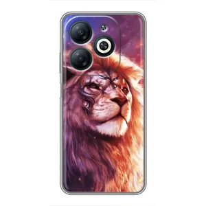 Чехол с картинкой на Infinix Smart 8 (Красочный ЛЕВ)
