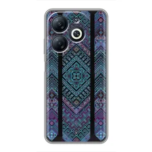 Силиконовый Чехол на Infinix Smart 8 (Крутой орнамент)