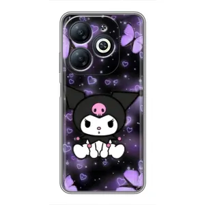 Чехол с персонажем Куроми на Infinix Smart 8 (Куроми на черном)