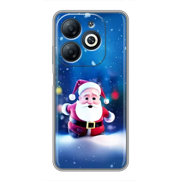 Чехол с рисунком «Маленький Дед Мороз» для Infinix Smart 8 Чехол с рисунком «Маленький Дед Мороз» для Infinix Smart 8
