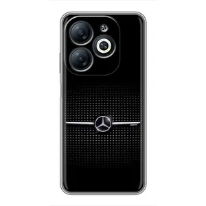 Силіконовий бампер з картинкою машини на Infinix Smart 8 (Mercedes)