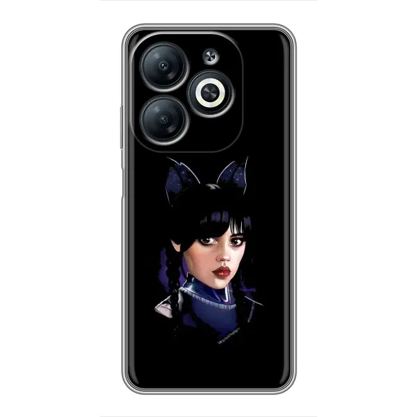 Чехол с рисунком «Милая Уэнсдей» для Infinix Smart 8 Чехол с рисунком «Милая Уэнсдей» для Infinix Smart 8