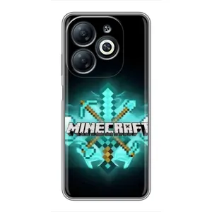 Чохол майнкрафт для Infinix Smart 8 (MineCraft 2)