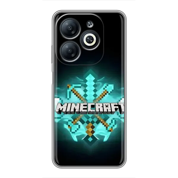 Чехол с рисунком «MineCraft 2» для Infinix Smart 8