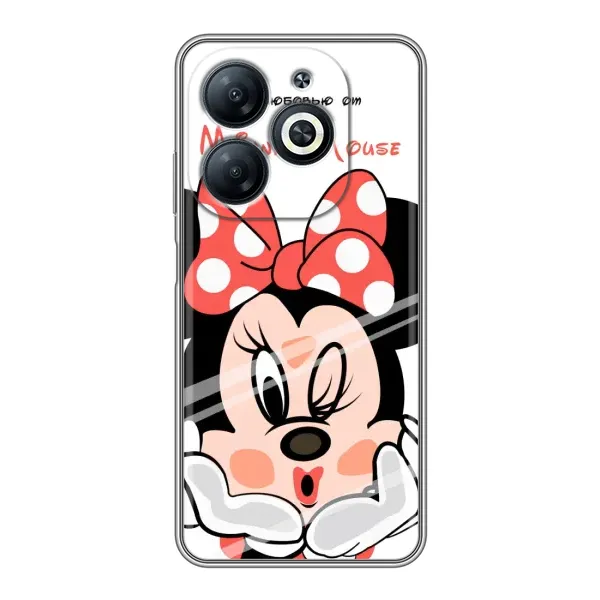 Чехол с рисунком «Minni Mouse» для Infinix Smart 8 Чехол с рисунком «Minni Mouse» для Infinix Smart 8