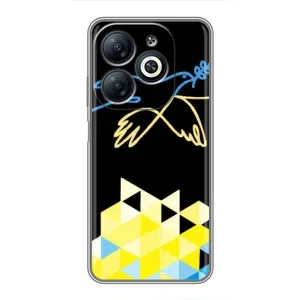 Чехол на Infinix Smart 8 Украинский дизайн (Мир для Украины)