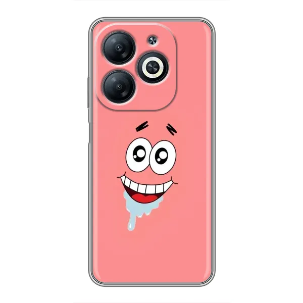 Чехол с рисунком «Мордочка Патрика» для Infinix Smart 8 Чехол с рисунком «Мордочка Патрика» для Infinix Smart 8