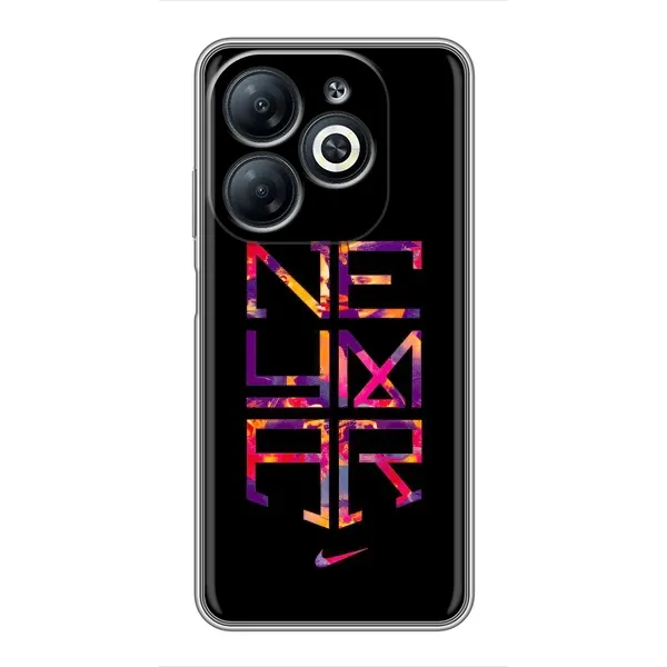 Чехол с рисунком «N E Y M A R» для Infinix Smart 8 Чехол с рисунком «N E Y M A R» для Infinix Smart 8