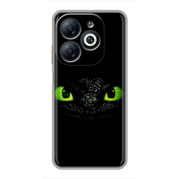 Чехол с рисунком «Глаза Беззубика» для Infinix Smart 8 Чехол с рисунком «Глаза Беззубика» для Infinix Smart 8