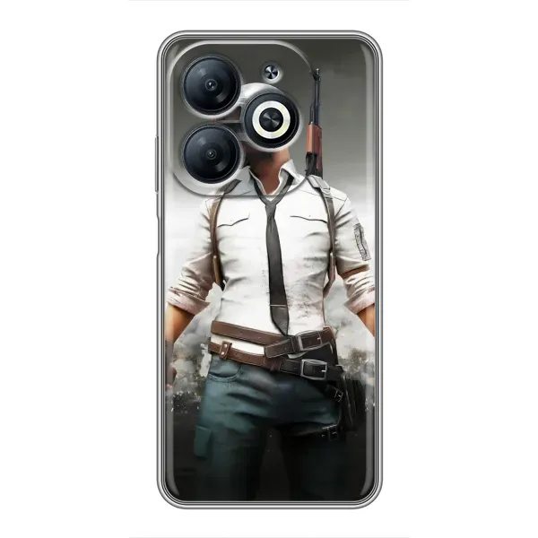 Чехол с рисунком «Пабг» для Infinix Smart 8 Чехол с рисунком «Пабг» для Infinix Smart 8