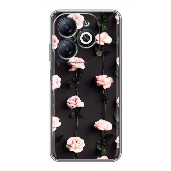 Чехол с рисунком «Розы» для Infinix Smart 8 Чехол с рисунком «Розы» для Infinix Smart 8