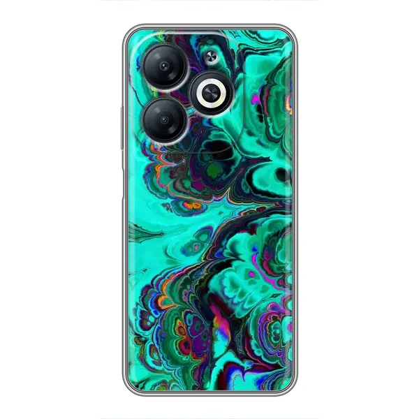 Чехол с рисунком «Салатный мрамор» для Infinix Smart 8 Чехол с рисунком «Салатный мрамор» для Infinix Smart 8