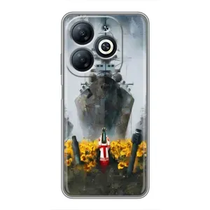 Чехлы для Infinix Smart 8 (Home - Украина) (Смелость)