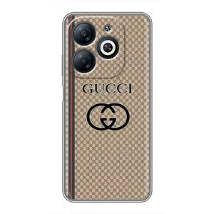 Чехлы Бренд GUCCI для Infinix Smart 8 (Стиль Гуччи)