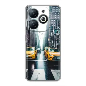 Силиконовый бампер (Работники) на Infinix Smart 8 (Такси)