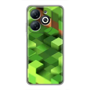 Чохли для Infinix Smart 8 (Персонажі МайнКрафт) (Текстура)