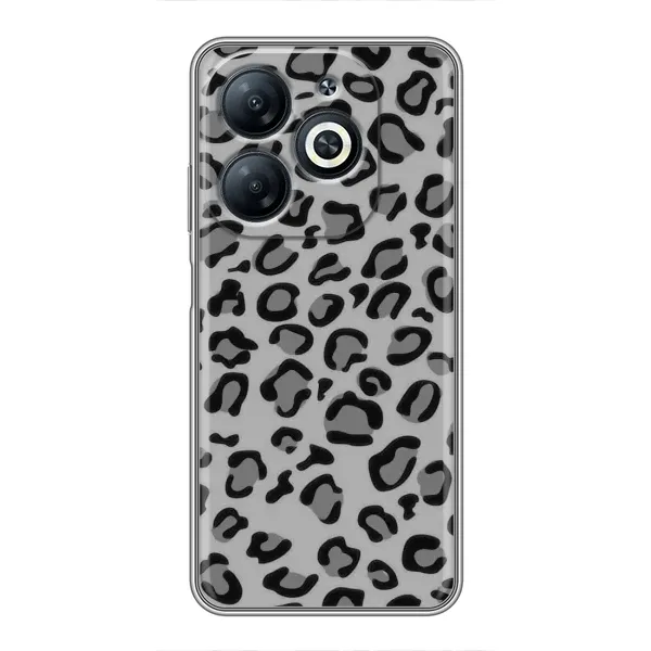 Чехол с рисунком «Темный леопрад» для Infinix Smart 8 Чехол с рисунком «Темный леопрад» для Infinix Smart 8