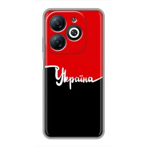 Чехлы УПА (Красно-Чёрный) на Infinix Smart 8 (Украина УПА)