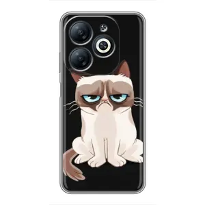 Чехол на тематику: Коты для Infinix Smart 8 (Взгляд кота)