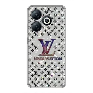 Чехол Стиль Louis Vuitton на Infinix Smart 8 (Яркий LV)