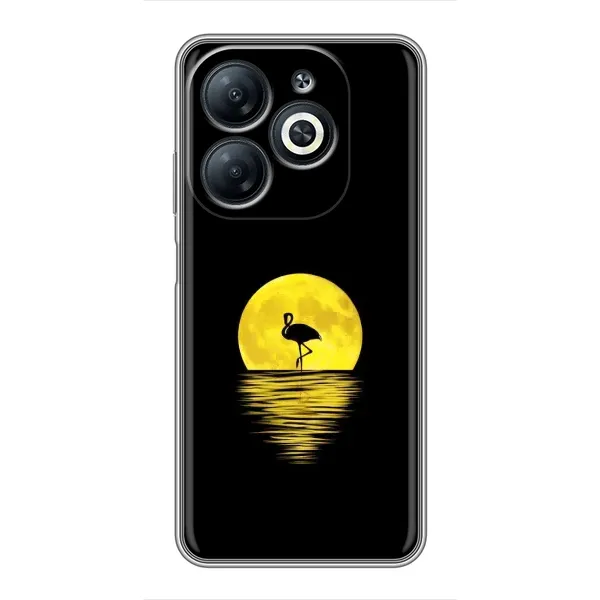 Чехол с рисунком «Желтый Закат» для Infinix Smart 8 Чехол с рисунком «Желтый Закат» для Infinix Smart 8