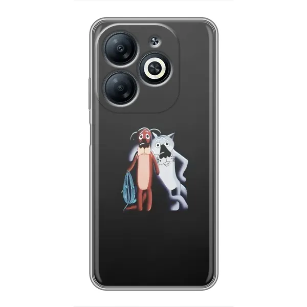 Чехол с рисунком «Шо, опять» для Infinix Smart 8 Чехол с рисунком «Шо, опять» для Infinix Smart 8