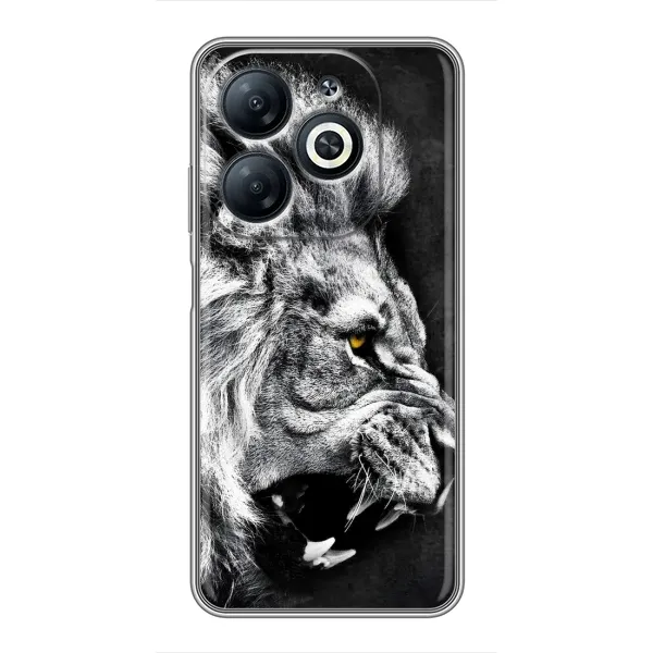 Чехол с рисунком «Злой ЛЕВ» для Infinix Smart 8 Чехол с рисунком «Злой ЛЕВ» для Infinix Smart 8