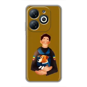 Чехол с принтом для Infinix Smart 8 (ЗСУ Патрон)