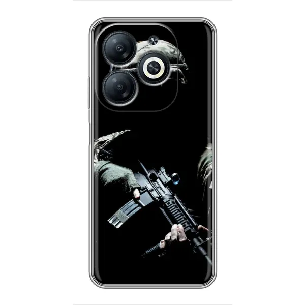 Чехол с рисунком «ЗСУ снайпер» для Infinix Smart 8 Чехол с рисунком «ЗСУ снайпер» для Infinix Smart 8