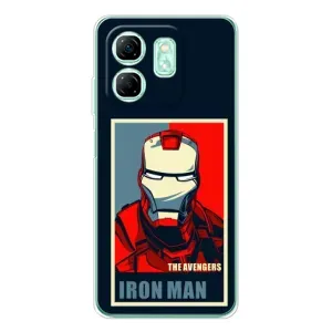 Чехол Супергерой Железный человек на Infinix Smart 9 (Art Iron man)