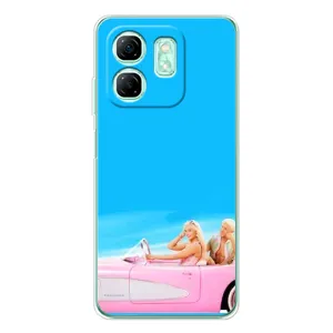 Силіконовый Чохол Барбі фільм на Infinix Smart 9 (Барбі і Кен)