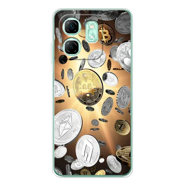 Чехол с рисунком «Биток» для Infinix Smart 9 Чехол с рисунком «Биток» для Infinix Smart 9