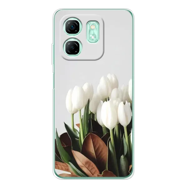Чехол с рисунком «Букет тюльпанов» для Infinix Smart 9