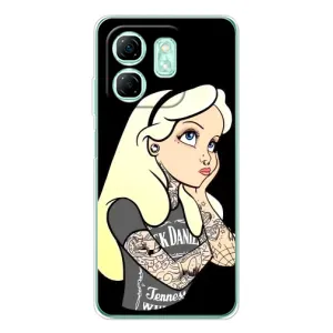 Чехол Стильные девушки на Infinix Smart 9 (Девушка обиделась)