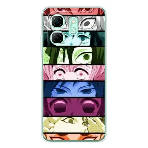 Силіконові чохлі з очіма Anime для Смарт 9 (Очі Хашира)