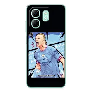 Чохли з принтом на Infinix Smart 9 Футболіст (гол Ерлінг Холанд)