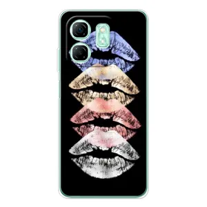 Чехол Стильные девушки на Infinix Smart 9 (Губы)