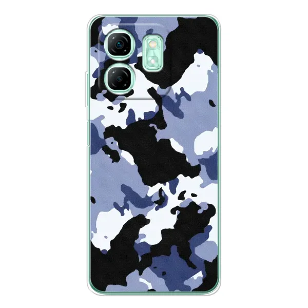 Чехол с рисунком «Камуфляжный Серый» для Infinix Smart 9 Чехол с рисунком «Камуфляжный Серый» для Infinix Smart 9