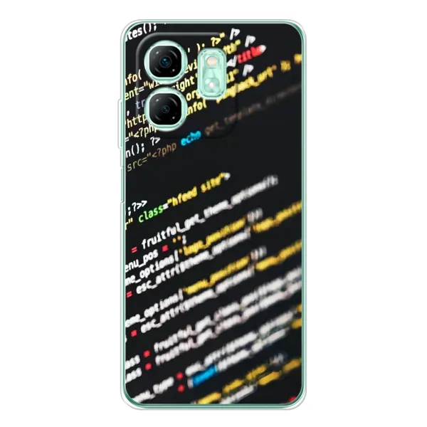 Чехол с рисунком «Код» для Infinix Smart 9 Чехол с рисунком «Код» для Infinix Smart 9
