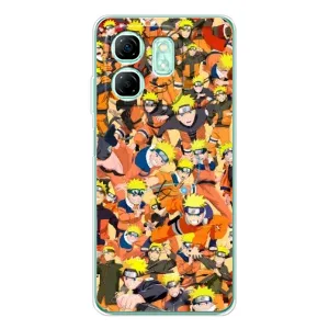 Чохли з принтом НАРУТО на Infinix Smart 9 (Коллаж Наруто)