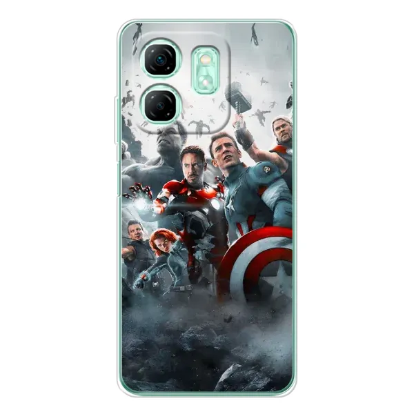 Чехол с рисунком «Команда марвел» для Infinix Smart 9