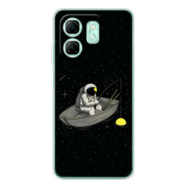 Чехол с рисунком «Космонавт на рыбалке» для Infinix Smart 9 Чехол с рисунком «Космонавт на рыбалке» для Infinix Smart 9