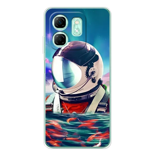 Чехол с рисунком «Космонавт в воде» для Infinix Smart 9 Чехол с рисунком «Космонавт в воде» для Infinix Smart 9