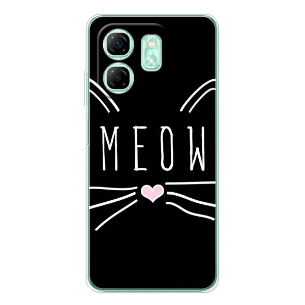Чехол с рисунком «КОТИК MEOW» для Infinix Smart 9 Чехол с рисунком «КОТИК MEOW» для Infinix Smart 9