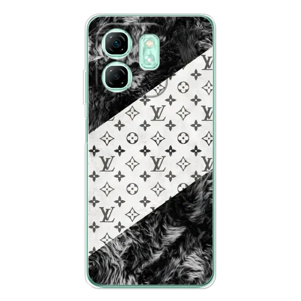 Чехол с рисунком «LV на белом» для Infinix Smart 9 Чехол с рисунком «LV на белом» для Infinix Smart 9