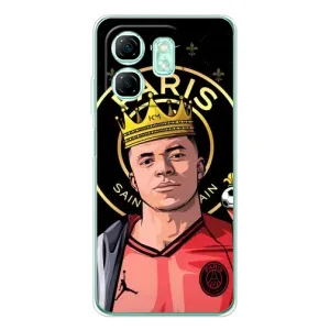 Чохол (TPU) з Футболістом на Infinix Smart 9 (Mbappe King)