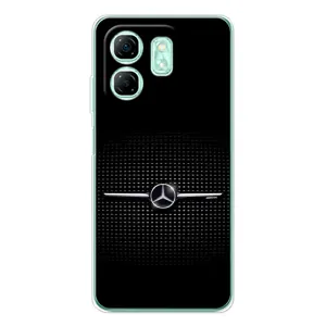Силиконовый бампер с картинкой машины на Infinix Smart 9 (Mercedes)